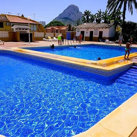 Bungalow In Calpe - Swimming Pool And Tennis Court Eksteriør billede